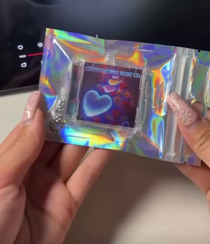 🎵 Mini CD Porte-clé Personnalisé Spotify NFC
